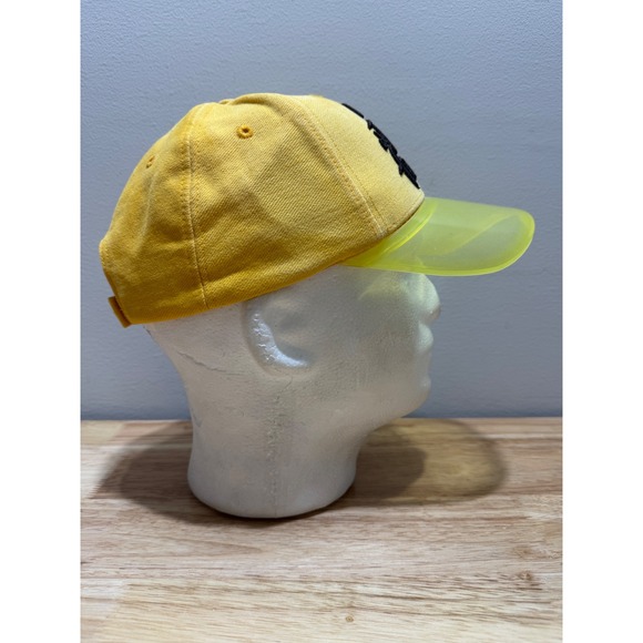 Vtg NOS Official Le Tour de France Adjustable Cycling Hat Cap Florescent Visor - Picture 5 of 17